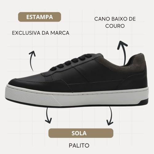 Calvin Klein Tênis Masculino Palito Basic Casual