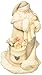 Enesco Foundations 6001153 Santa With Baby Jesus Figurine, 7.68