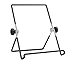 niceEshop(TM) Large Universal Adjustable Portable Foldable Metal Holder Stand for Tablet PC ,Black
