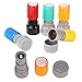 TEKEFT Pack of 5 Sorted Teachers Self-Inking Rubber Stamps Teacher Review Photosensitive Stamps for Education