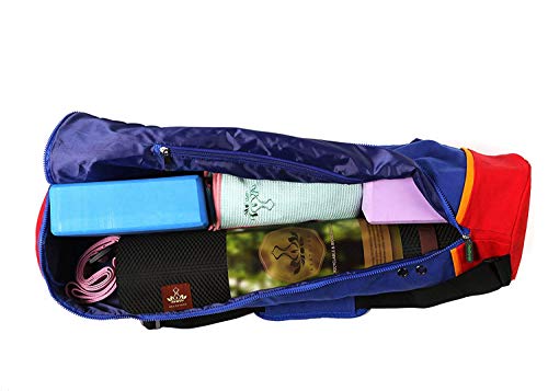 image for Heathyoga Yoga Mat Bag Full-Zip Exercise Yoga Mat Carry Bag - Mufti-Fu