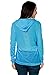 Simplicity Transparent Thin Shirt 90% UV Sun Protection Beach Cover,Turquoise