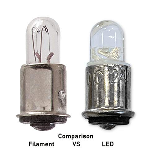 #327#387#376 LED Replacement Bulb 24VDC (LOT of 2 Bulbs) - Aero-Lites (Green)