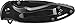 Smith & Wesson CK117B 7.1in High Carbon S.S. Folding Knife with a 2.9in Drop Point Blade and Aluminum Handle for Outdoor, Tactical, Survival and EDC