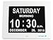 HiClear Dementia, Alzheimer's, and Memory Loss Digital Calendar Day Clock for Elderly Seniors with Extra Large Day and Time Period