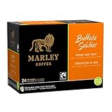 Marley Coffee, Buffalo Soldier, Dark Roast, 24 Single Serve RealCups