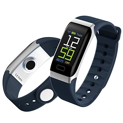 Sunward R7 Bluetooth Smart Watch Bracelet Wristband Pedometer Sport Fitness Tracker with Heart Rate & Blood Pressure Monitor (Blue) - Thumbnail 2
