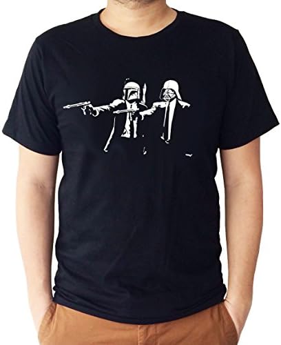 SUPERGLAMTEES Star Wars Darth Vader Mask Robbery T-Shirt - Black - X-Large