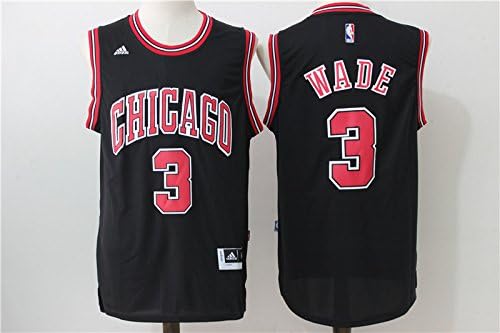 LI Men's Chicago Bulls #3 Dwyane Wade Basketball Jersey