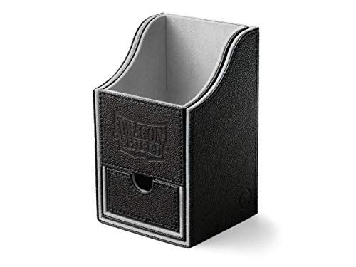 Dragon Shield: Nest Plus Deck Box - Black and Light Grey