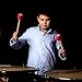 Canomo Bass Drum Mallets Sticks Red Foam Mallet with Wood Handle for Percussion Bass Drum, 13 Inch
