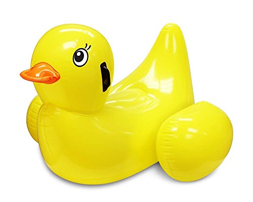 FineLife Water Floats, Duck Float For Swimming Pool, Giant Duck Inflatable Pool Float