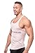 JJ Malibu Men's Fun Graphic Stringer Racerback Tank Top