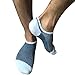No Show Socks Men 6 Pairs Cotton Mens Casual Non-Slip Low Cut Ankle Socks Size 6-12