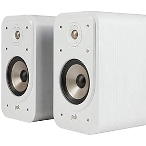 Polk Signature S20e Luidspreker, Boekenplank Speaker voor HiFi Home Cinema, Boekenplank Speaker met 125 Watt, 2 stuks…