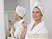 Royelle Hair Towel Super Absorbent Microfiber Hair Towel Wrap - Anti-Frizz Hair Turban Twist Towel, Drastically Reduce Hair Drying Time for Healthy Hair, BONUS Included