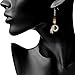 NFL Washington Redskins Fan Bead Dangle Earrings