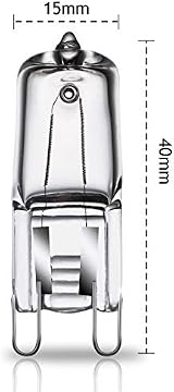 GMY G9 Oven Bulbs 40W 230V 300C Heat Tolerant 4 Pack Neff Zanussi Bosch AEG view 4