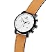 STARKING Top Brand Luxury Mens Chronograph Wrist Watch TM0913 Leather Watch Men Casual Style Fashion Minimal Waterproof Watches Scratch Proof Male