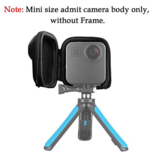 Ulbter Mini Storage Bag Case For Gopro Max Waterproof 360 Camera Rubber Lens Cap Cover Carrying Portable Boxes Accessory For Go Pro Max 2 1 Pack Pricepulse