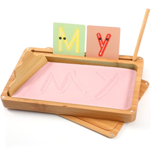 AtMini Montessori Sand Tray Game (5)
