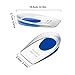 Silicone Gel Heel Cups, Heel That Pain Heel Seats Foot Orthotic Inserts - Heel Cups Cushions Insoles for Plantar Fasciitis, Heel Spurs & Heel Pain Foot Care (US Men's 10-13)