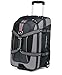 High Sierra AT Expandable Wheeled Duffel Bag with Backpack Straps, Graystone/Shadow/Black, 22-Inch