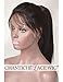 Chantiche Yaki Straight Full Lace Wig for Women, Brazilian Remy Human Hair Wigs with Baby Hair 16inch #1B