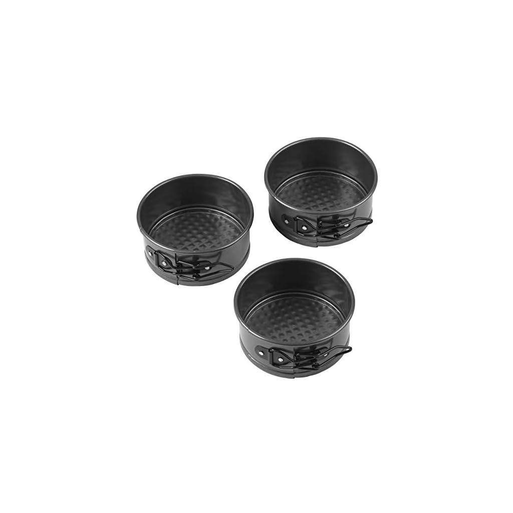 Wilton 4Inch Mini Springform Pans for Mini Cheesecakes, Pizzas and