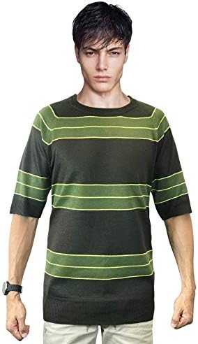 Oem Kurt Cobain Sweater Green Striped Shirt Costume Nirvana Smells Like Teen Spirit Xl Amazon Com Au Fashion