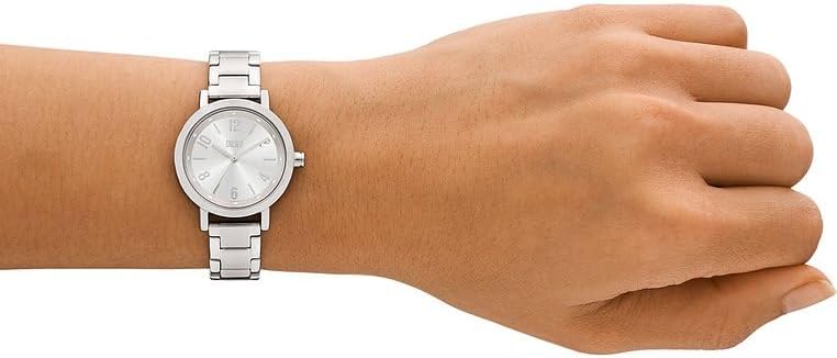 Reloj Analógico para Mujer de Cuarzo con Correa en Acero Inoxidable NY6695