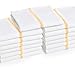 Premia Kitchen Dish Towels - 100% Cotton (Yellow)