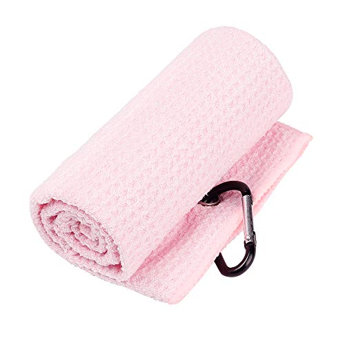 image for Mile High Life Tri-fold Golf Towel | Premium Microfiber Fabric | Waffl