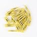 IZTOSS 100pcs 12-10AWG Insulated Heat Shrink Butt Wire Electrical Crimp Terminal Connector yellow