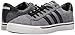adidas NEO Men's Cloudfoam Super Daily Fashion Sneaker, black/black/White, 11 M US