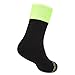 Hot Feet Women's 2 Pairs Heavy Thermal Socks - Thick Insulated Crew for Cold Weather; Sock Size 9-11, Shoe Size 4-10.5 (Apple Cuff and Grape Cuff)