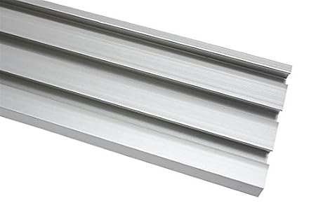 Gardinia Light Rail Panel Curtain Track Silver 260 Cm Amazon Co