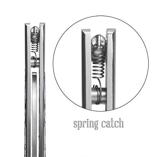 MAIYU Butterfly Knife Trainer Comb Training, Dragon Metal Practice Balisong Steel Dull Knife