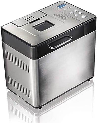Nfudishpu Automatic Bread Machine - Beginner Friendly Programmable Bread Maker (19 Programs, 3 Shell Colors, 15 Hours Reservation) - Multifunctional Baking Machine