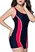 BeautyIn 1piece swimsuit women one piece swimsuits plus size bathing suits for women