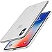 TOZO for iPhone X Case PP 0.35mm World's est Protect Hard Case Semi Transparent Light Weight Matte White