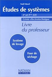 Études de système, 1re et term STI génie électrotechnique