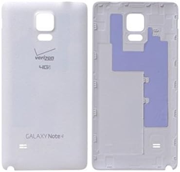 OEM Verizon Samsung Galaxy Note 4 SM-N910V Battery Door Back Rear Cover White New