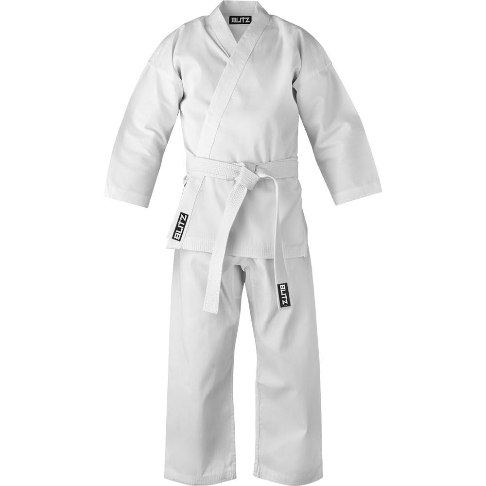 Blitz Student Karate Gi - White - 4/170cm