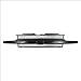 CarPartsDepot Front Grille Black Center Bar With Dark Gray Mesh Compatible With 2002-2005 Chevy Trailblazer GM1200470 10358121