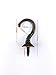 yueton 20pcs Vintage Carving Screw-in Ceiling Hooks Cup Hooks Hanger 1/2inch Open Mouth Wall Hook