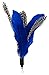 EcoCity Cat Wand Feather Refills for Cat and Kitten Wands Include 6 Pieces Replacement Feathers and 1 Soft Furry Tail for Cats (7 Pieces)