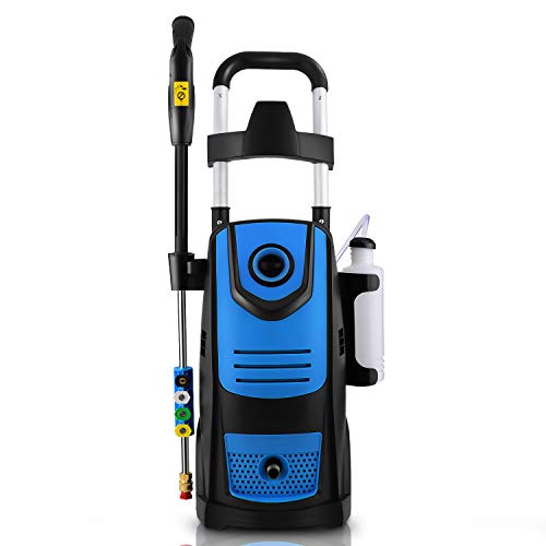 Suyncll High Power Washer Electric Pressure Washer,3800PSI 2.8GPM Pressure Washer Car Patio Garden Yard Cleaner(Blue)