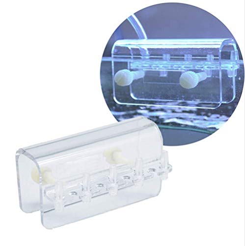 zoele Aquarium Soft Hose Fixture Holder Dosing Pump Air Reef Tank 5 Tube Buret Rack Pipe Hanger Clamp Bracket Mount Manifold