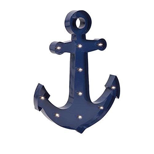 Funky Lighted Anchor Wall Decor Sink or Swim Check These Out